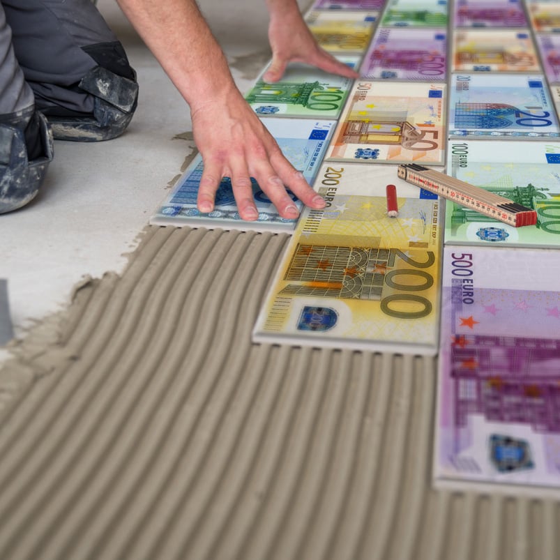 Verdienstmöglichkeiten als Fliesenleger